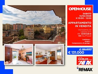 Appartamento in Vendita a Catania, 135'000&euro;, 130 m²
