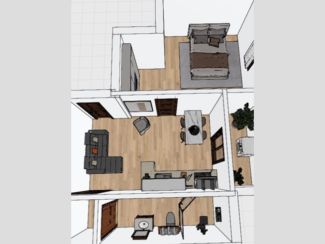 Bilocale in Vendita a Cagliari, 160'000€, 45 m²