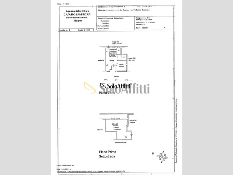 Ufficio in Affitto a Paderno Dugnano, zona Palazzolo, 600€, 76 m²