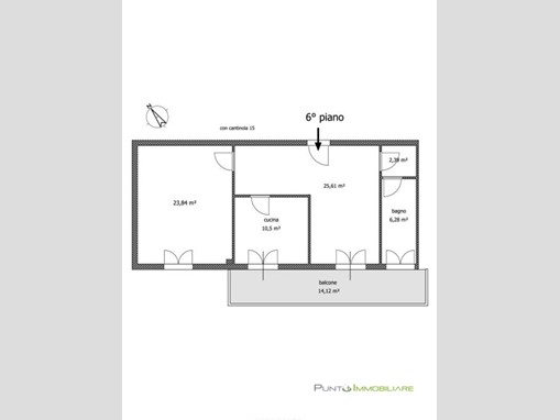 Bilocale in Vendita a Brindisi, 79'000€, 75 m²