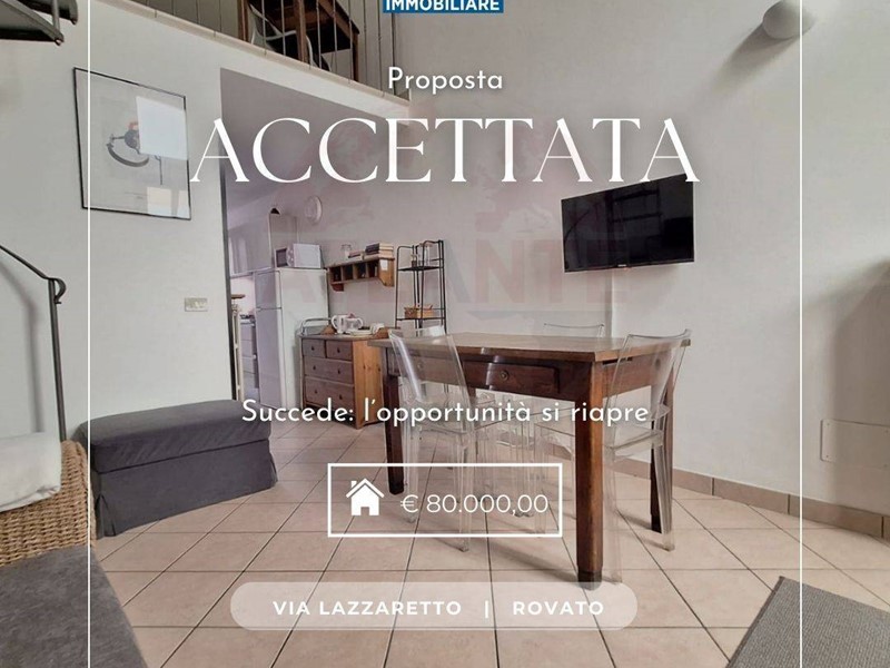 Bilocale in Vendita a Rovato, 80'000&euro;, 50 m²