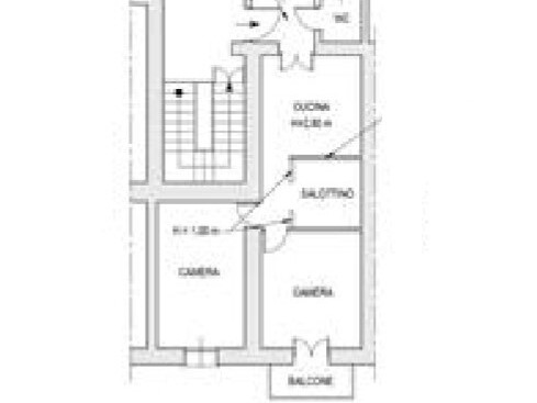 Quadrilocale in Vendita a Torino, 33'750&euro;, 59 m²