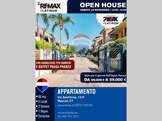 Trilocale in Vendita a Mascali, 59'000€, 50 m²