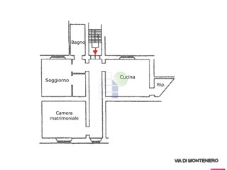 Trilocale in Vendita a Livorno, zona Montenero, 168'000€, 86 m²