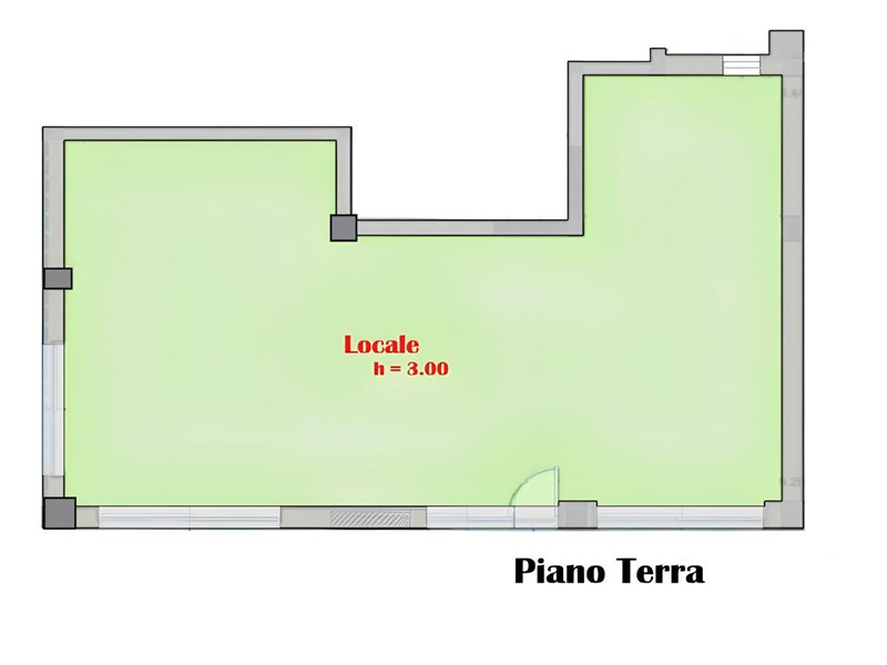 Immobile commerciale in Vendita a Porto San Giorgio, 300'000€, 120 m²