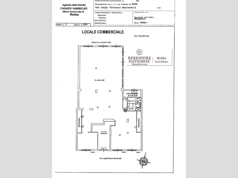 Immobile commerciale in Affitto a Roma, 8'000&euro;, 508 m²