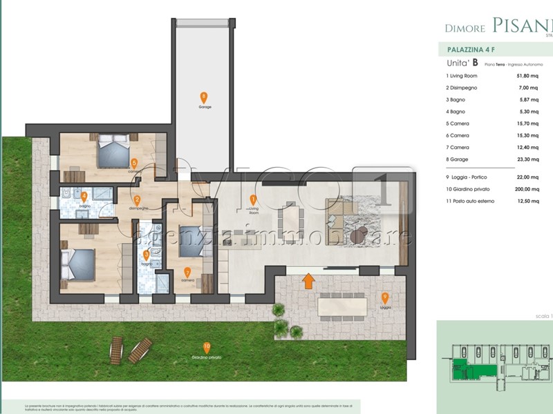 Appartamento in Vendita a Vigonza, 330'000&euro;, 170 m², con Box