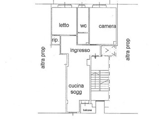 Appartamento in Vendita a Torino, 71'250&euro;, 83 m²