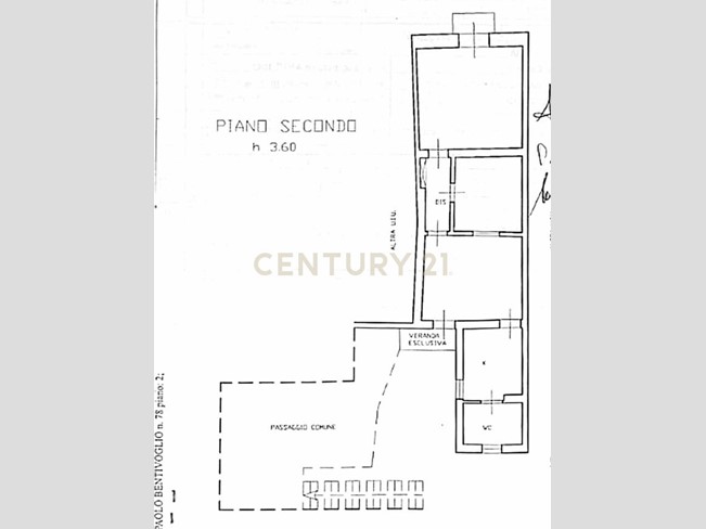 Trilocale in Vendita a Catania, 79'000€, 57 m², arredato