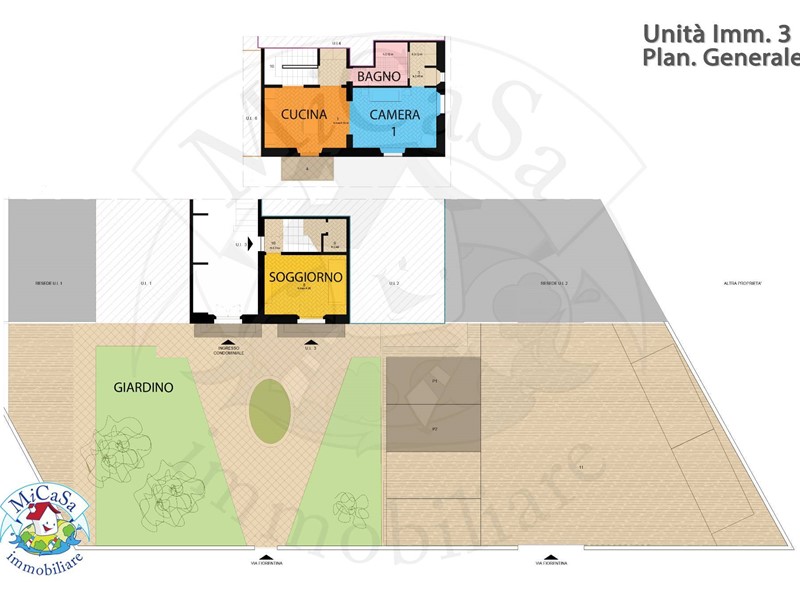 Trilocale in Vendita a Pisa, 132'000&euro;, 88 m²