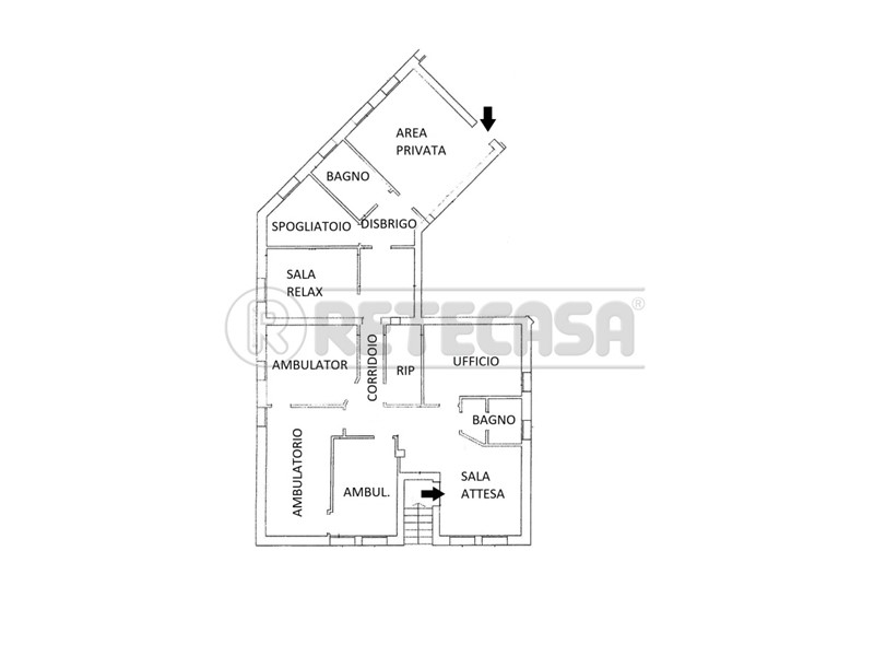 Ufficio in Affitto a Montecchio Maggiore, 2'000&euro;, 212 m², arredato, con Box