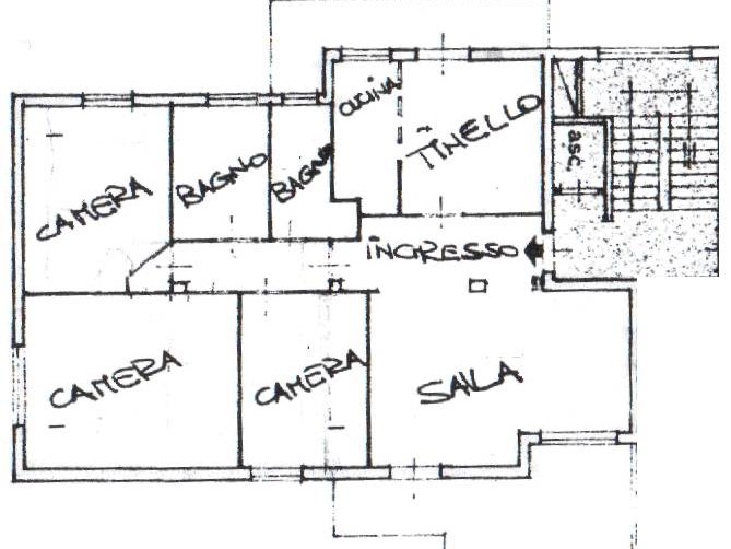 Appartamento in Affitto a Pisa, 950€, 125 m²