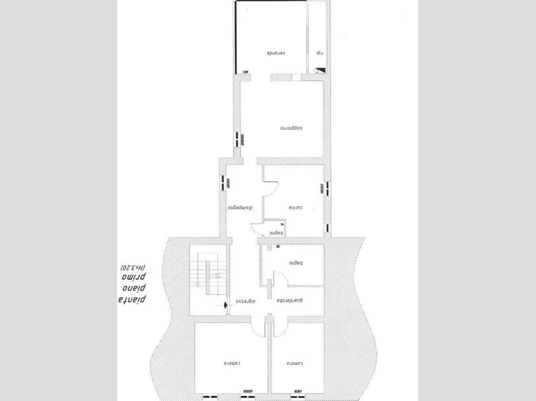 Trilocale in Vendita a Livorno, 320'000€, 130 m², con Box