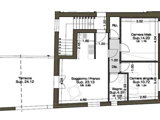 Trilocale in Vendita a Cascina, 290'000&euro;, 65 m²