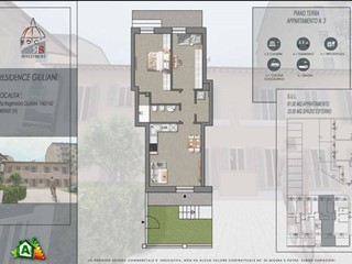 Trilocale in Vendita a Firenze, 330'000€, 60 m²