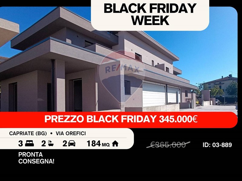 Casa Semi Indipendente in Vendita a Capriate San Gervasio, 345'000€, 184 m²