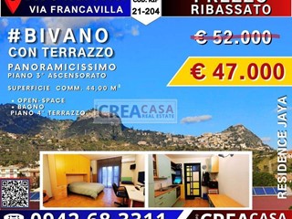 Monolocale in Vendita a Taormina, 47'000&euro;, 44 m²