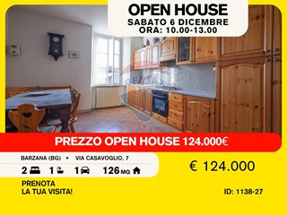 Trilocale in Vendita a Barzana, 124'000&euro;, 126 m²