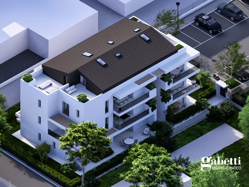 Trilocale in Vendita a Misano Adriatico, 609'000€, 138 m²