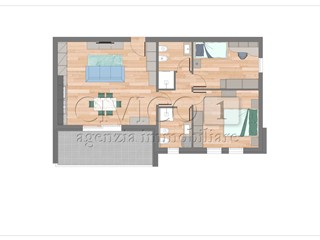 Quadrilocale in Vendita a Campodarsego, zona Reschigliano, 235'000&euro;, 110 m², con Box