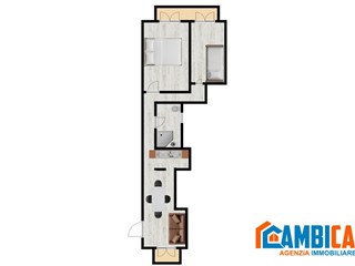 Bilocale in Vendita a Palermo, 85'000€, 78 m²