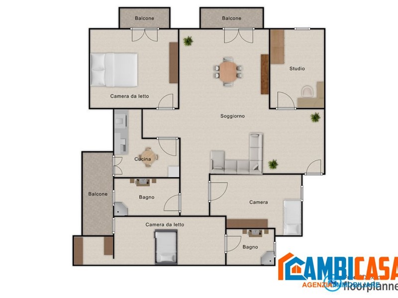 Appartamento in Vendita a Palermo, 350'000€, 156 m²