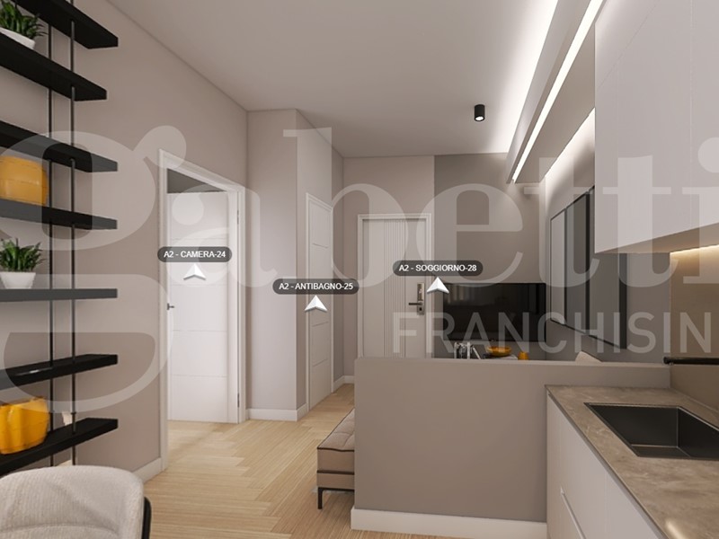 Bilocale in Vendita a Bologna, 228'000€, 35 m²