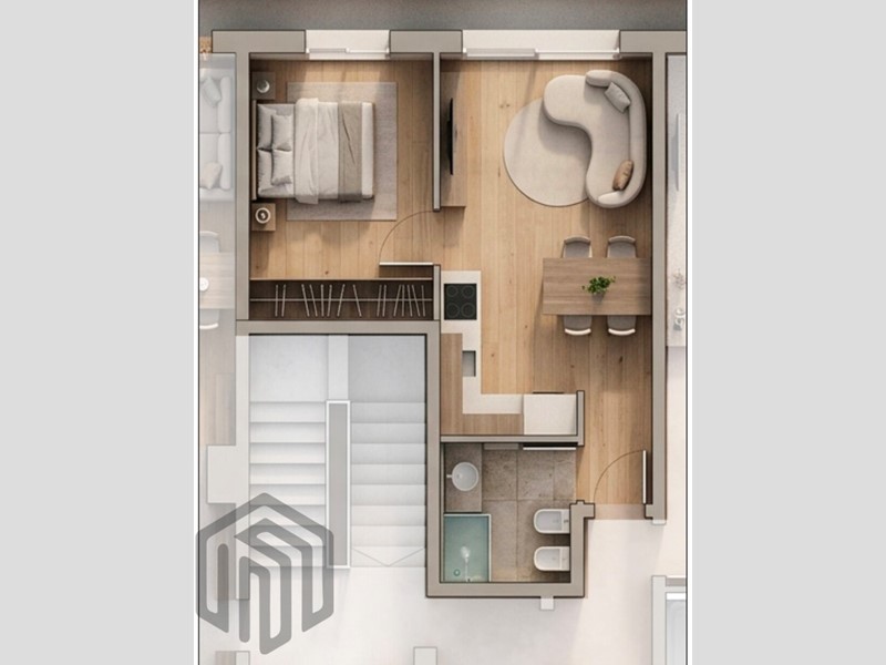 Bilocale in Vendita a Como, 230'000&euro;, 37 m²