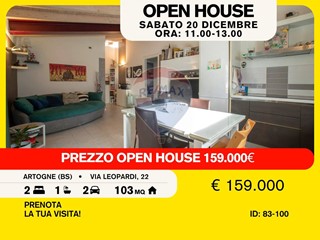 Trilocale in Vendita a Artogne, 159'000&euro;, 103 m²