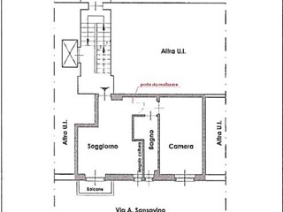 Trilocale in Vendita a Torino, 39'750&euro;, 52 m²