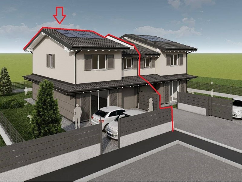 Casa Semi Indipendente in Vendita a Lurano, 382'000&euro;, 155 m²