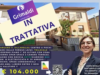 Trilocale in Vendita a Villanova del Sillaro, 104'000&euro;, 93 m², arredato, con Box