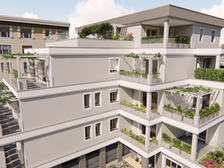 Quadrilocale in Vendita a Brescia, zona Mompiano, 620'900€, 157 m², con Box