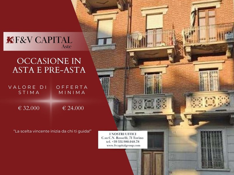 Bilocale in Vendita a Torino, 24'000&euro;, 47 m²