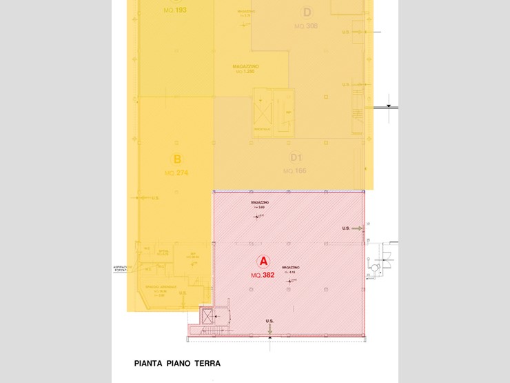 Capannone in Affitto a San Miniato, zona San Miniato Basso, 4'500&euro;, 918 m²