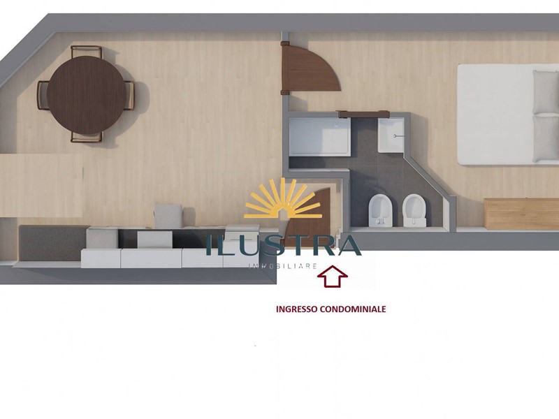 Bilocale in Vendita a San Benedetto del Tronto, 130'000&euro;, 45 m²