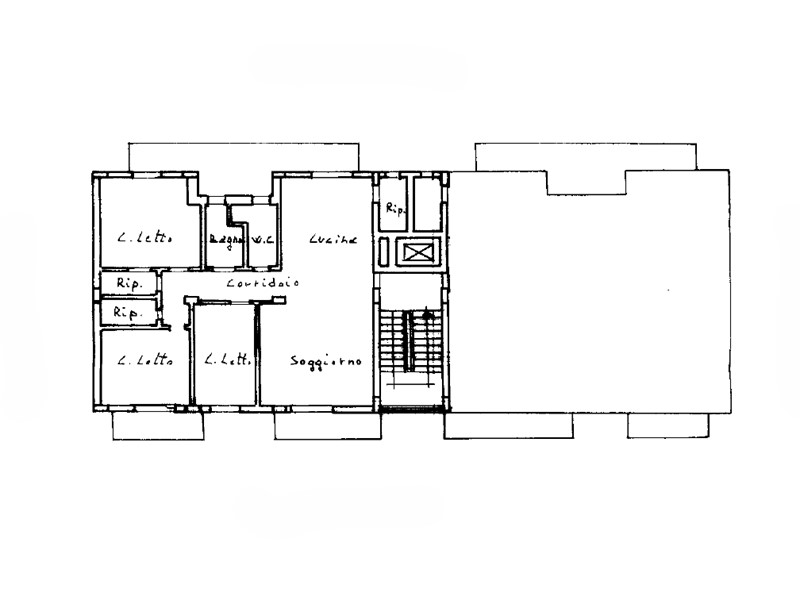 Quadrilocale in Vendita a Agrigento, 76'000€, 133 m²