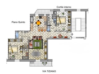 Quadrilocale in Vendita a Cagliari, 369'000&euro;, 107 m²