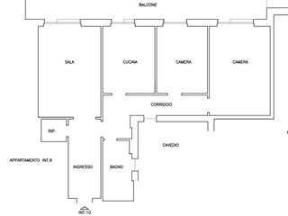 Appartamento in Vendita a Genova, 78'336&euro;, 102 m²