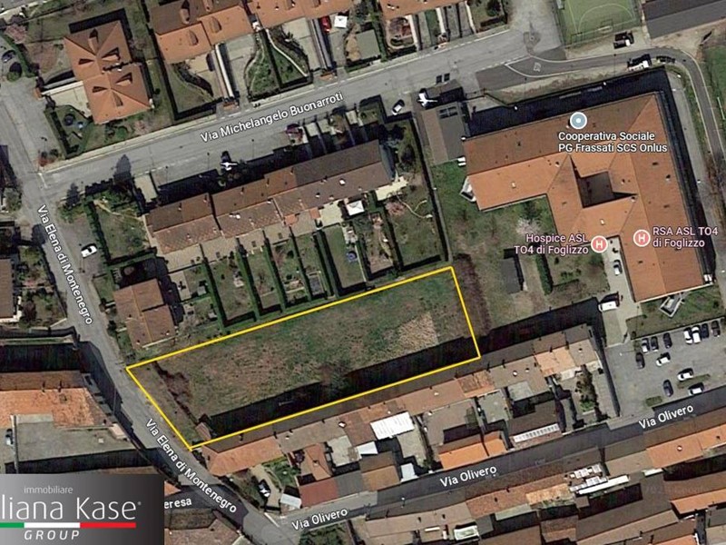 Terreno edificabile in Vendita a Foglizzo, 95'000&euro;, 2200 m²