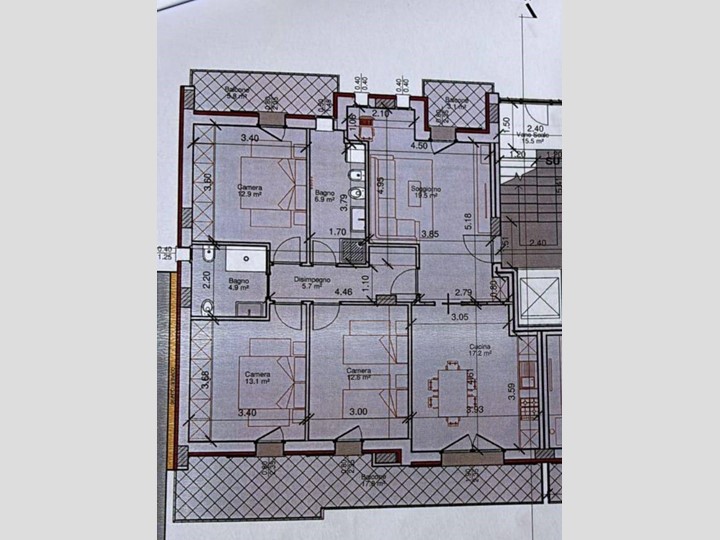 Appartamento in Vendita a Ascoli Piceno, 153'000&euro;, 123 m²