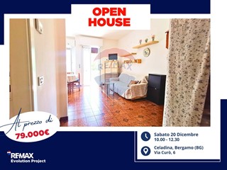 Bilocale in Vendita a Bergamo, 79'000€, 60 m²