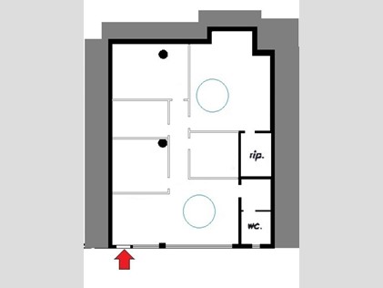 Immobile commerciale in Vendita a Rovigo, zona CENTRO-QUARTIERI, 89'000€, 110 m²