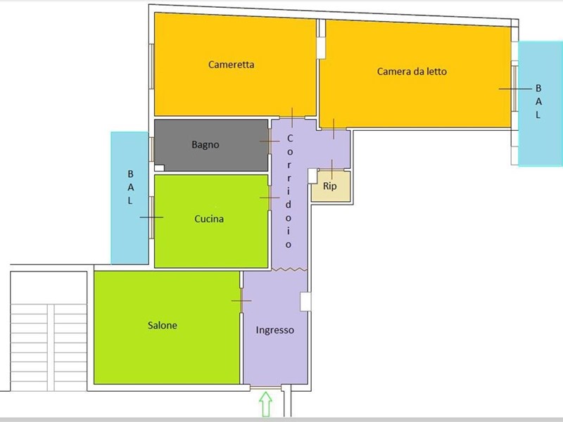 Trilocale in Vendita a Casoria, 139'000&euro;, 91 m²