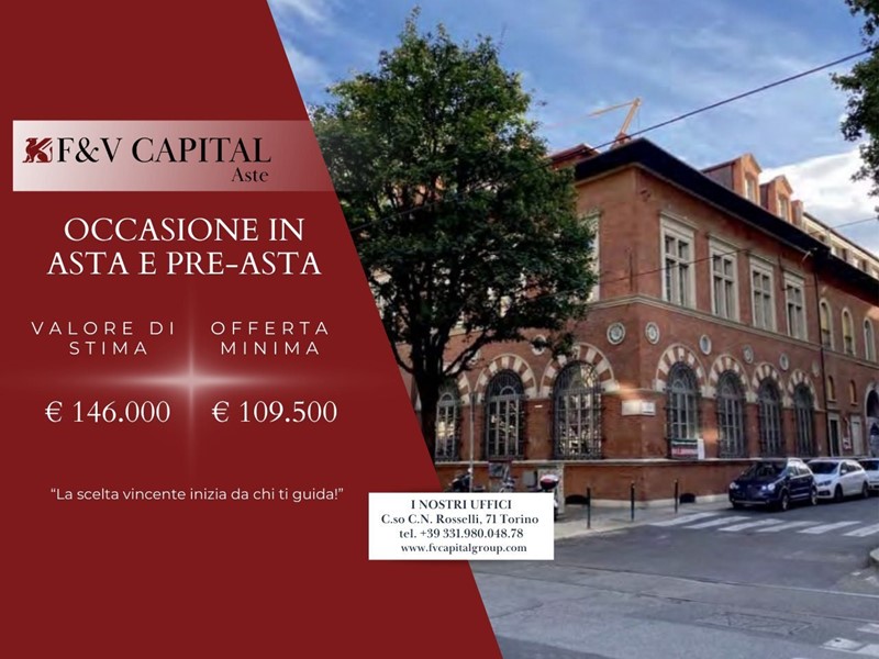 Trilocale in Vendita a Torino, 109'500€, 45 m²