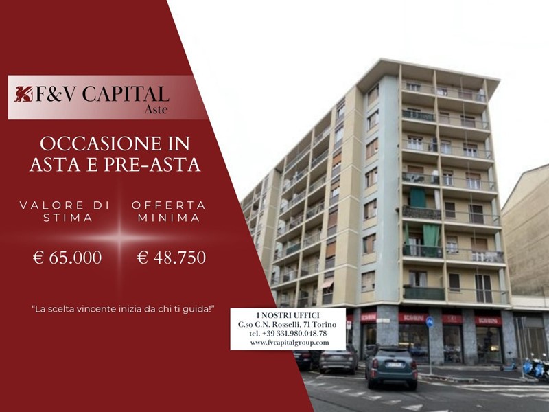 Trilocale in Vendita a Torino, 48'750&euro;, 58 m²