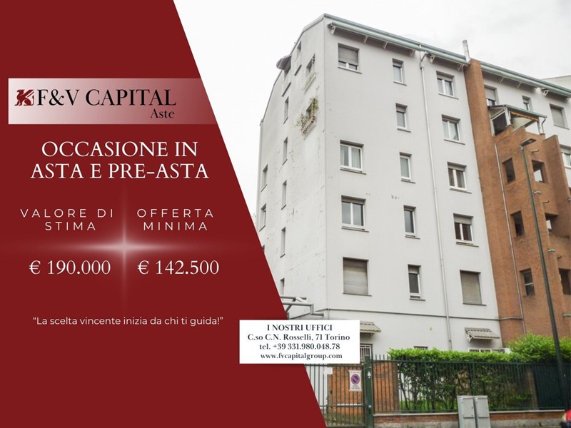 Quadrilocale in Vendita a Torino, 142'500&euro;, 106 m²