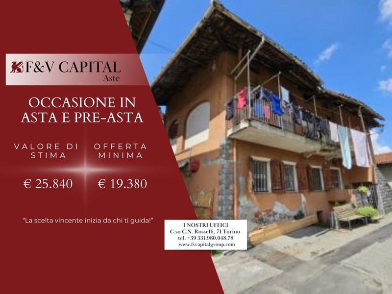 Quadrilocale in Vendita a Palazzo Canavese, 19'380&euro;, 123 m²
