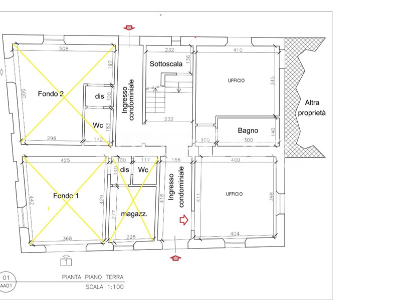Ufficio in Vendita a Massarosa, zona Quiesa, 90'000&euro;, 47 m²
