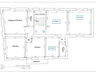 Ufficio in Vendita a Massarosa, zona Quiesa, 120'000&euro;, 79 m²